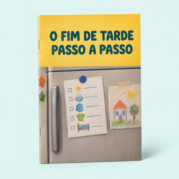 Mockup do passo a passo para colar no frigorífico